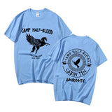 Camp Half Blood Graphic Print T-shirt Summer Men Women Fashion