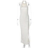 Women Dresses Sexy Cutout Backless Dress