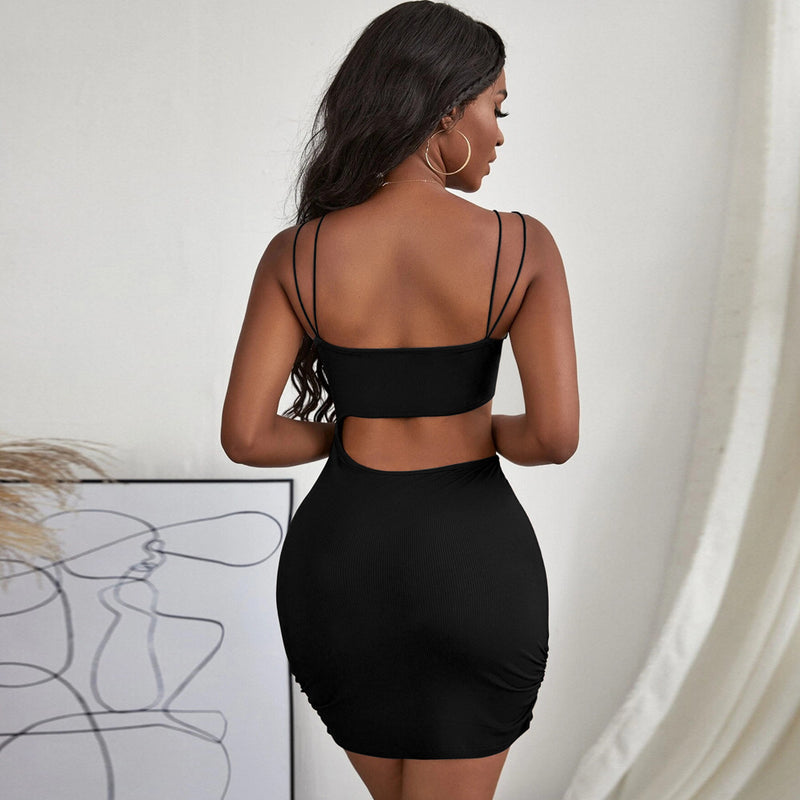 Women Dress Spring and Summer Sexy Women Sling Dress