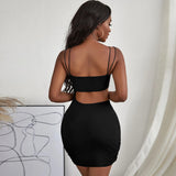 Women Dress Spring and Summer Sexy Women Sling Dress