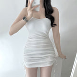 Women Dresses Suspender Skirt Sheath Sexy