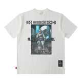 Men T Shirt Hip Hop Oversize Half Sleeve T-shirt Men and Women