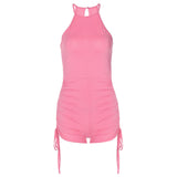 Women Jumpsuit Summer Sexy Sleeveless Vest