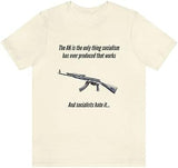 Irony of The AK-47 Men's and Ladies Tee