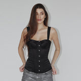 Women Tops Spring Spaghetti-Strap Camisole Top