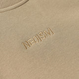 Unisex Winter Cotton Coat round Neck Sweater Retro Long Sleeve Velvet Hoodie