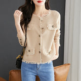Women Knitwear Autumn and Winter Knitting Cardigan