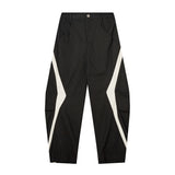 Men Sweatpants Loose Trousers Men's Hip Hop Vibe Functional Workwear Sports Wide-Leg Pants