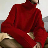 Women Knitted Pullover Knitwear