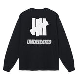 UNDEFEATED T Shirts Pure cotton men's and women's loose long sleeves
