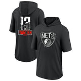 NBA T-Shirts NBA Basketball Clothing Hooded T-Shirt Sports Men