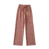 Women Sweatpants Spring and Autumn Loose Drawstring Track Sweatpants
