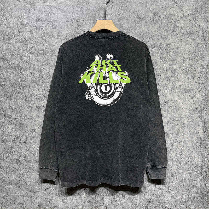 Gallery Dept Long Sleeve Shirt Vintage T Shirt Washed and Worn Vintage Long Sleeve T-shirt