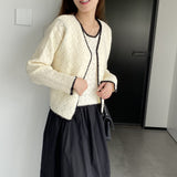 Women Knitted Two-Piece Set Autumn Knitted Two-Piece Short Top Suit X3012