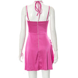 Women Dresses Spring Sexy Suspenders Dress (Bla0420)