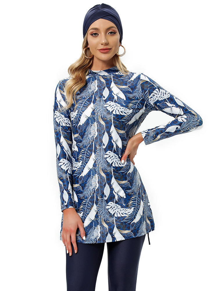 Muslim Bathing Suits Muslim Swimwear Printed Women Swimsuit Women Beach Swimsuit Burkini