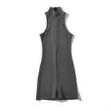Women Dresses Summer Jumpsuit Hollow Sexy Shorts (Xds0414)