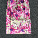 Women Evening Dress Floral Strap Dress