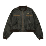 Women Jacket PU Leather Jacket Women's Autumn Casual Leather Clothing Coat