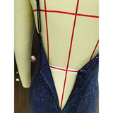 Women's Evening Gown Sexy Retro Sequins Dress Gown