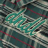 Women Jacket Short Plaid Coat Embroidered Long Sleeve