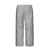 Men Sweatpants Side Striped Casual Sports Pants Loose Straight Wide-Leg Pants Trousers