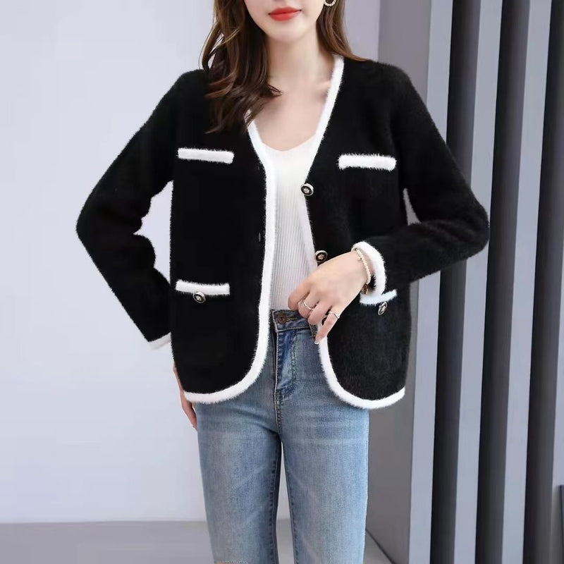 Women Knitwear Fall/Winter Loose Knitted Cardigan