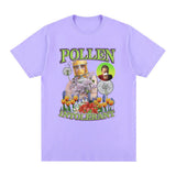Pollen Intolerant Meme Graphic T-shirt Men Fashion Vintage