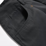 Men Sweatpants Pleated Casual Trousers Men's Work Pants Loose Wide Leg Paratrooper Pants