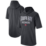 NFL T-Shirts NFL Football Hooded T-Shirt Short Sleeve Print