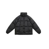 Unisex Winter Cotton Coat Stand-up Collar down Jacket