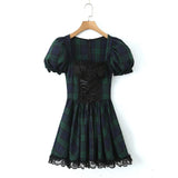 Women Dresses Summer Dress Lace Sexy Skirt (Xds0414)