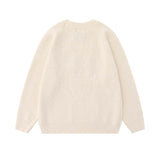 Unisex Sweater Autumn Affixed Cloth Embroidered