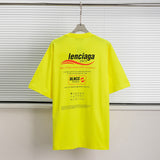 Men T-shirts Paris eco-friendly waves pure cotton loose short-sleeved T-shirts loose