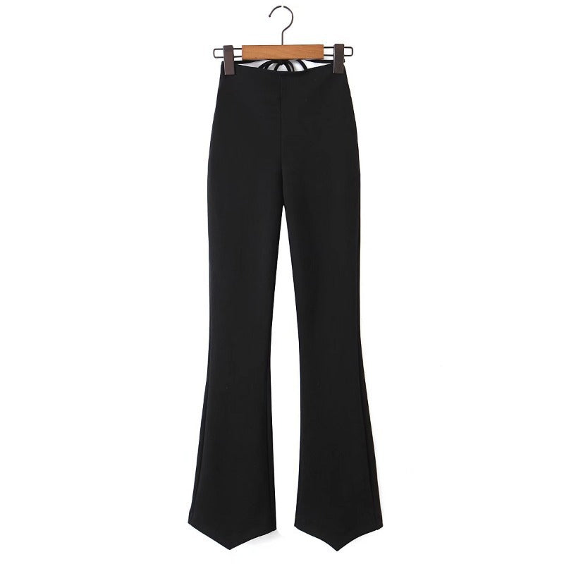 Women Sweatpants Spring Sexy Trousers Bell-Bottom Pants Casual Pants