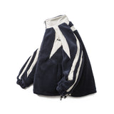 Unisex Winter Cotton Coat Winter Polar Fleece Stand-up Collar Cotton-Padded Clothes