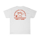 Espresso Yourself Women Retro Funny Coffee T-Shirts Oversize