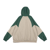 Unisex Jacket Hooded Hooded Jacket Male Splicing Machine Energy Wind Spring and Autumn Coat