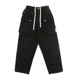 Men Sweatpants Thickened Multi-Pocket Loose Wide-Leg Overalls