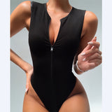 Women Jumpsuit Summer Cool Sexy Sleeveless Sleeveless Leotard