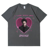 Twilight Saga Edward Cullen T Shirt Robert Pattinson Print