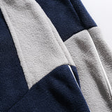 Unisex Winter Cotton Coat Winter Stand Collar Sweater Japanese-Style Retro Polar Fleece