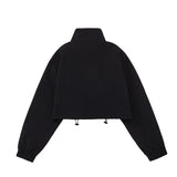 Unisex Jacket Autumn Drawstring Cardigan