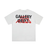 Gallery Dept T Shitrs Men's Retro Graffiti Printing Short Sleeve
