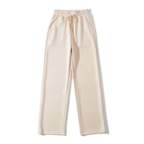 Women Sweatpants Autumn and Winter Loose Straight Casual Wide-Leg Sweatpants