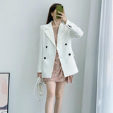 Women Suits Jacket Double Breasted Suit