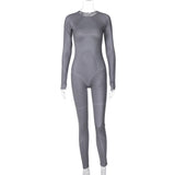 Women Jumpsuit Winter Sports Long Sleeve Jumpsuit