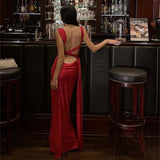 Women Dresses Summer Sexy Backless Spaghetti Straps Dress