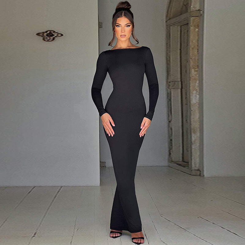 Women Dresses Spring Sexy Backless Dress