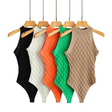 Women Sweater Knitwear Three-Dimensional Hollow Texture Sweater Spring and Summer Jumpsuit